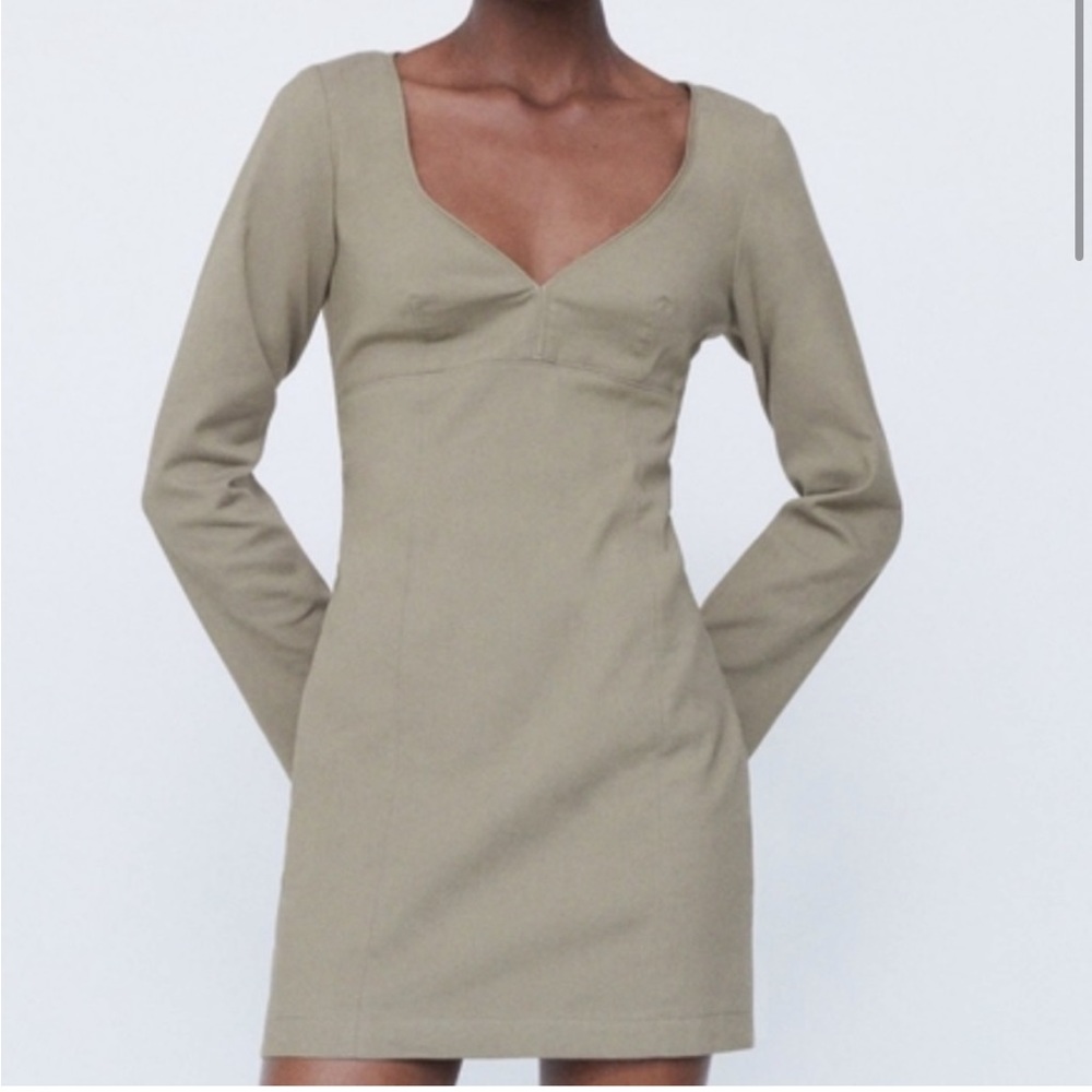 NWT Size Small Tape Mini Dress from Zara